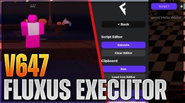[🔥FREE] Fluxus Mobile Executor New Update Version 647 | Roblox Upgrade Fix + Undetected