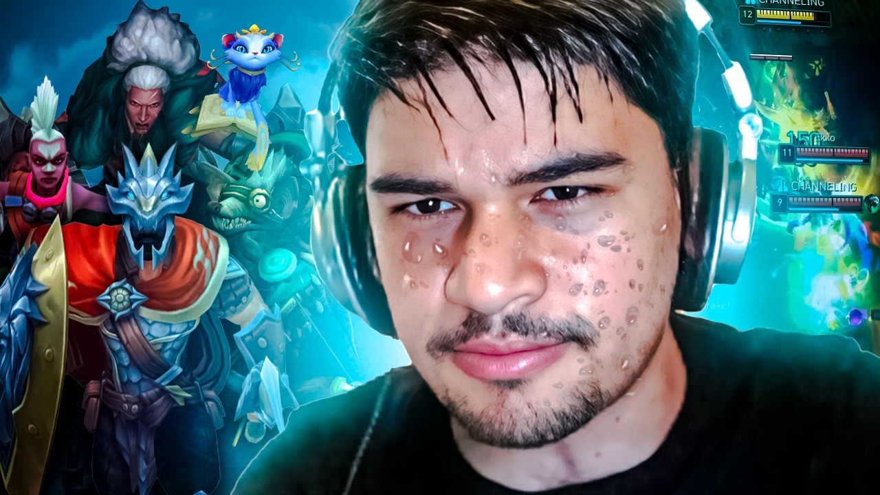 FUI CAMPADO PELO TIME INIMIGO INTEIRO!