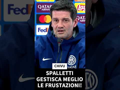 Video INTER, CHIVU SFOTTE SPALLETTI GESTISCA MEGLIO LE FRUSTAZIONI!