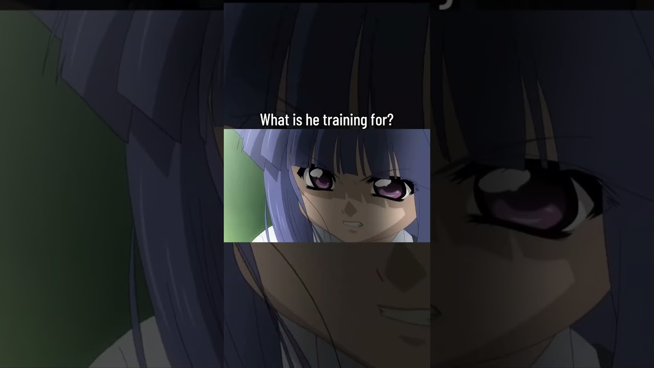 (WIHTF 40) What is he training for? 