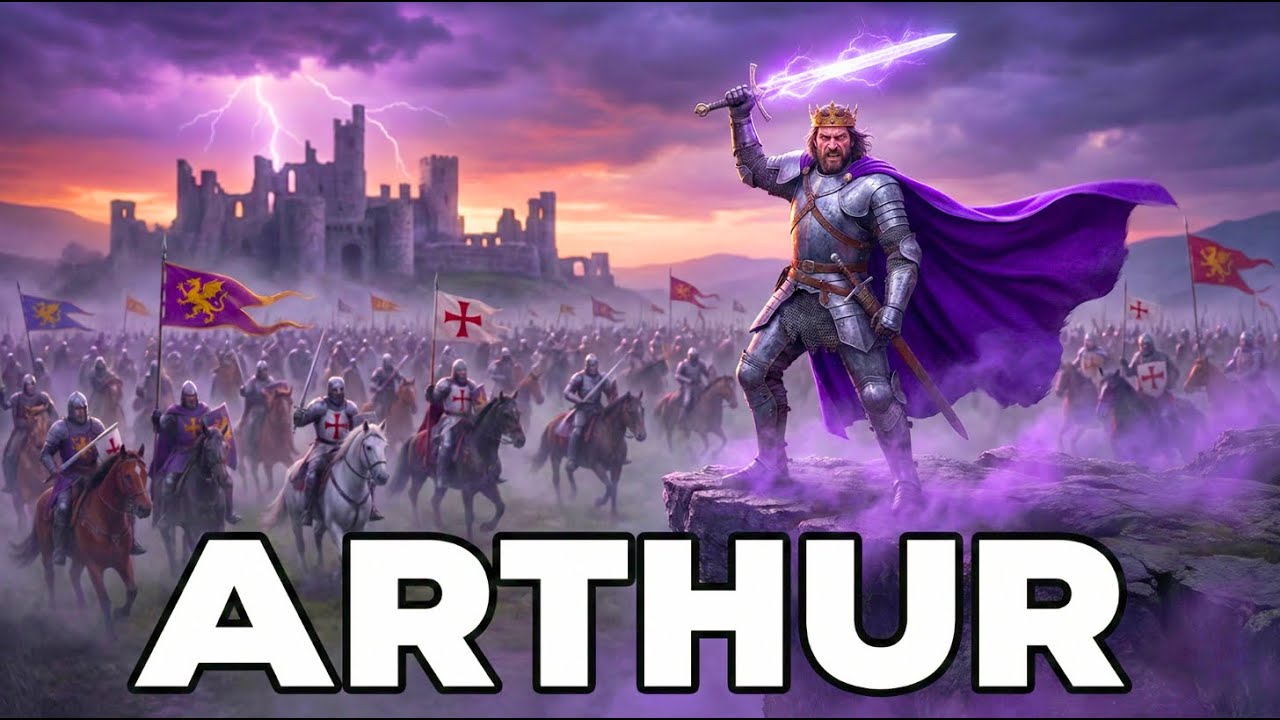 Le Roi Arthur : GUERRIER RÉEL ou LÉGENDE Inventée par les TEMPLIERS ? La Vérité Révélée ⚔️👑
