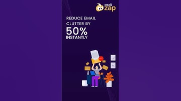 Reduce email clutter by 50% - EmailZap