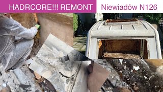 Niewiadów n126 hardcore remont, zapadnięty dach.... cz.1 DAJCIE ŁAPKĘ!