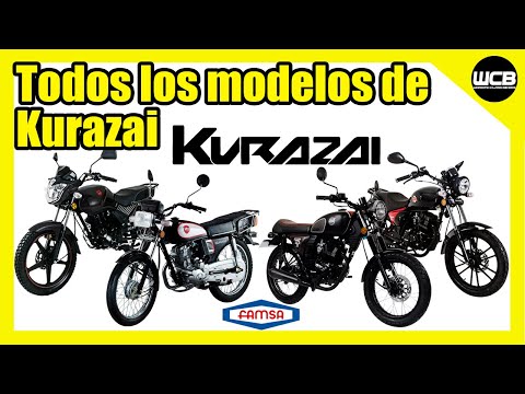 KURAZAI TODOS sus MODELOS 2021 || Motocicletas FAMSA