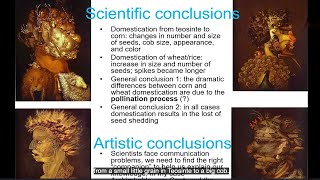 Artistic and Archaeological Evidence in Science Communication: