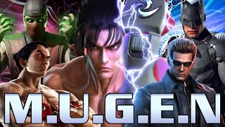 JIN KAZAMA VS MUGEN (Albert Wesker, Batman, Ermac, Kazuya Mishima) [ MÁXIMA DIFICULTAD ]