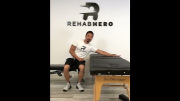 Shoulder Abduction Table Slide - assisted Range of Motion exercise