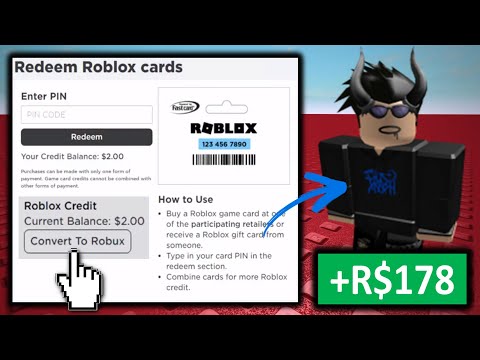 How Do You Get Robux With A Gift Card