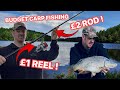 CHEAP ROD AND REEL CARP FISHING CHALLENGE