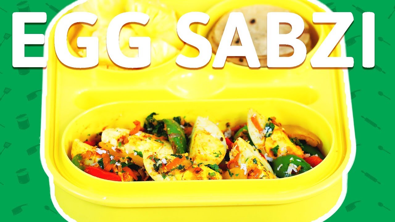 Egg Sabzi - How To Make Anda Masala Recipe - Egg Recipe For Kids Tiffin Box