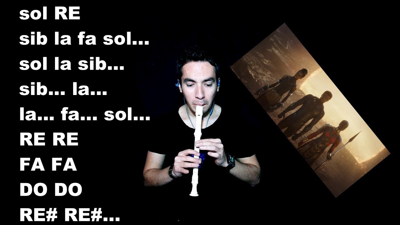 PORTALS Avengers Endgame de Alan Silvestri FLAUTA DULCE con NOTAS