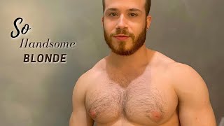 So Handsome | Hairy Blonde Bodybuilder | Shirtless