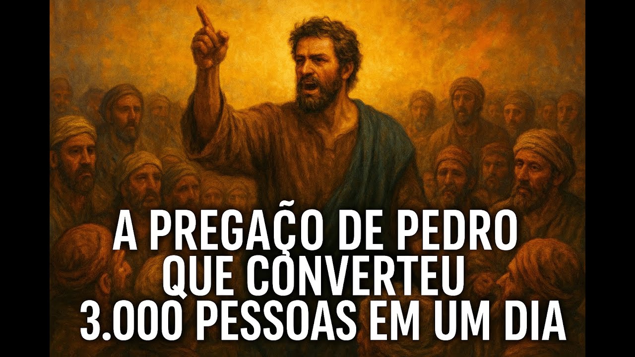 A Pregação de Pedro que Converteu 3 000 Pessoas em um Dia - YouTube