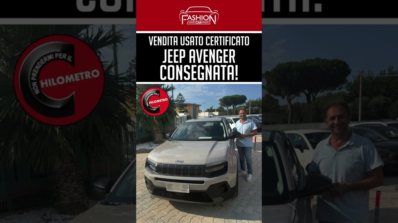 Consegna Vendita - Jeep Avenger