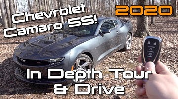 2020 Chevrolet Camaro SS: Start Up, Test Drive & In Depth Tour