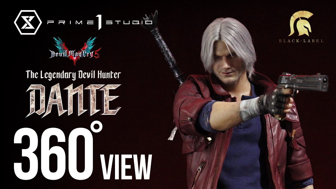 Devil May Cry 5 Statue 1/2 Dante Black Label 109 cm - +queespadas