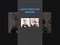 Happy birthday boar boy I mean inosuke😁😃