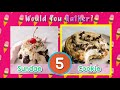 Ice Cream Choices and Exercises Quiz