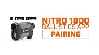 Telemetro Bushnell Nitro 1800 6x24 - Caza y Pesca Tienda Online