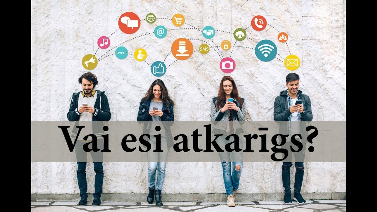 Vai esi atkarīgs no sociālajiem tīkliem?