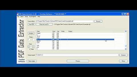 PDF Data Extractor - Advanced Example