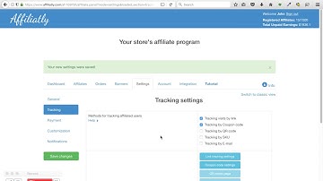 Affiliatly: How to enable coupon code tracking