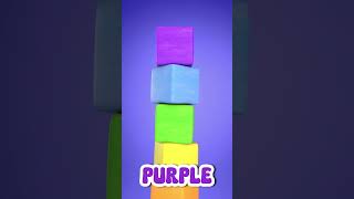 Learn Colors with Stacking Blocks | Color Learning for Kids #shorts #toddlerlearning #3danimation