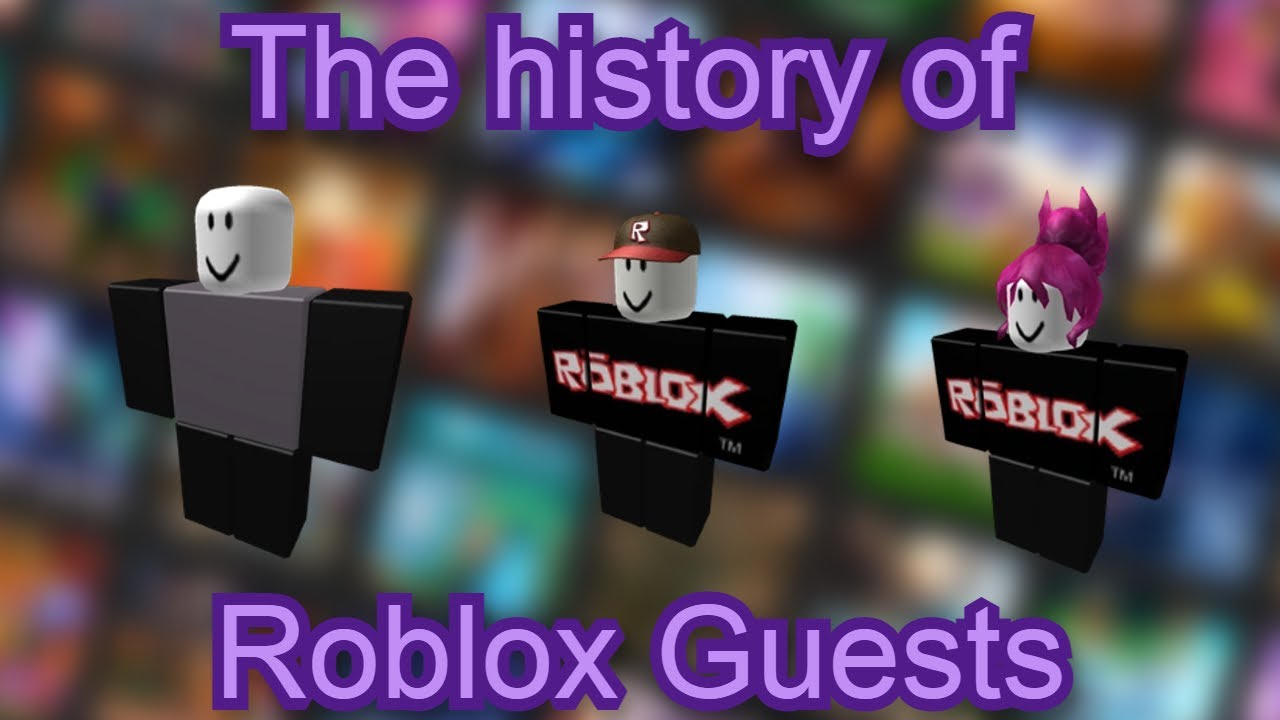 evolution of roblox guests #roblox 