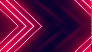 Red Neon Light Arrow Right Line - Hd Video Background Loop