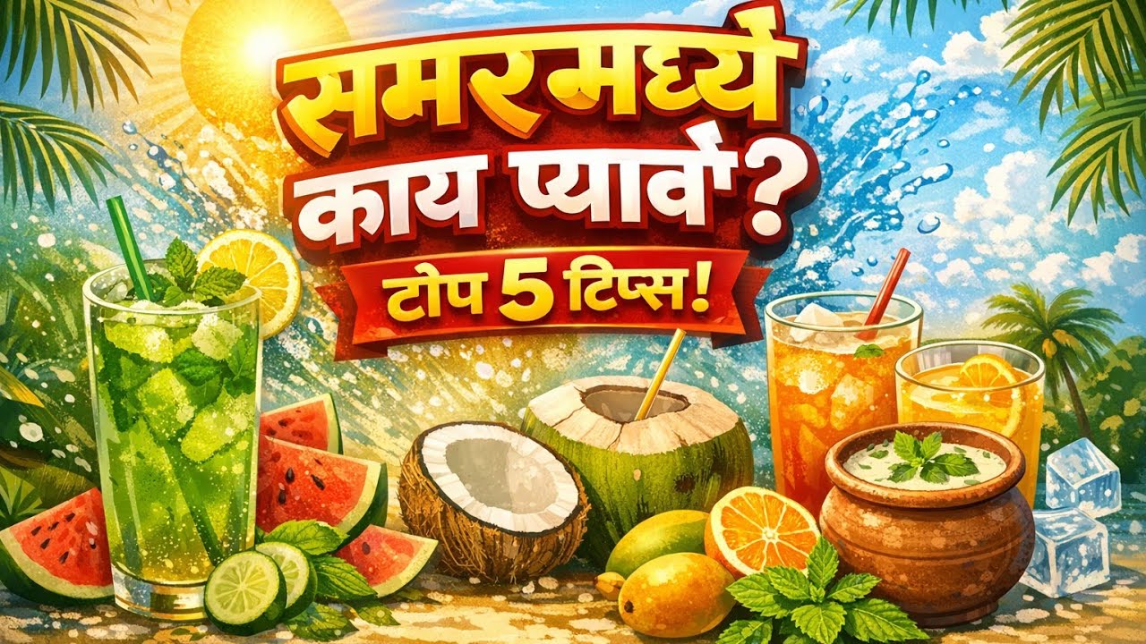 उन्हाळ्यात काय प्यावं आणी काय कराव टिप्स #tips #triks 