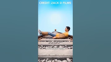 What Would Happen🤔 If You Were Laid Down On A Train Track? Can You Survive?😱 #shortsfeed #shorts