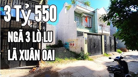 Bán Đất Đường Lò Lu 4x14 Giá 3 tỷ 550 Khu Dân Cư Hiện Hữu