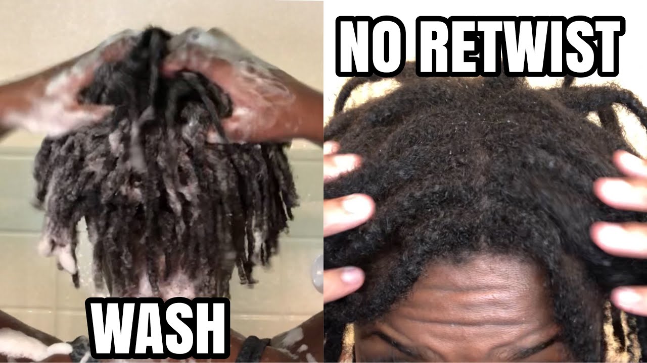 Washing My Locs WITHOUT Retwisting Wash Day Routine for Locs