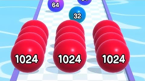 Ball Run 2048 - All Levels Gameplay Walkthrough Android iOS (Lvl 126-150)