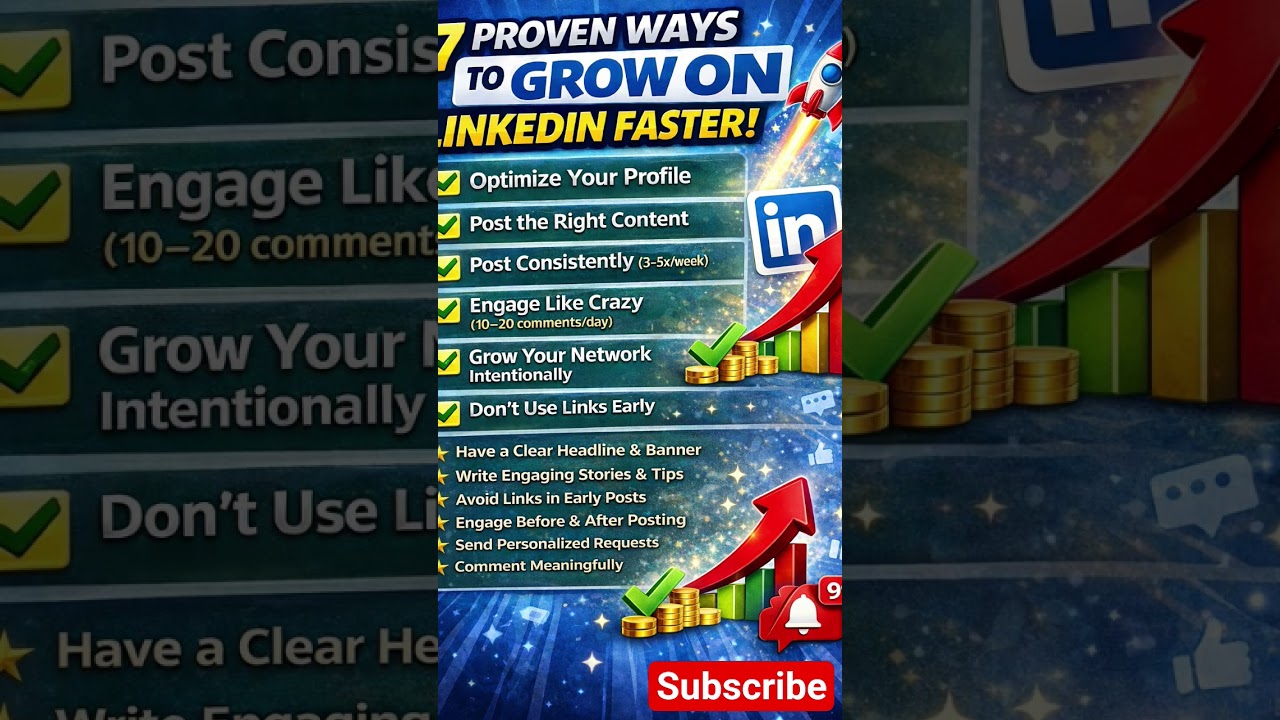 LinkedIn Made Easy🚀Simple strategies to boost reach, engagement,and followers.