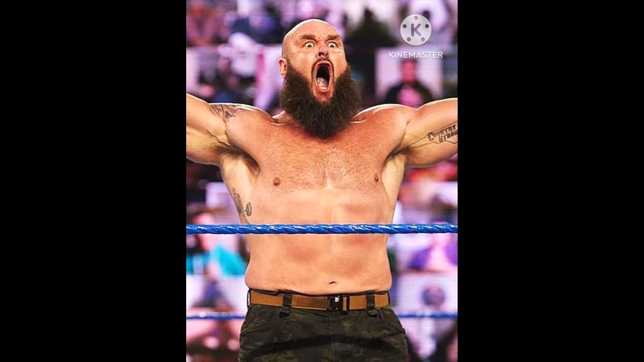 Braun Strowman vs Nakamura Cesaro and Zayn 3-1 Match 🤯😱|