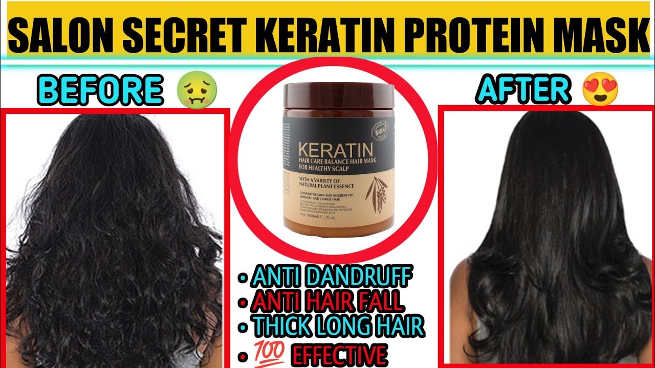 Homemade Protein Treatment for Thick, Long, Straight Hair KERATIN