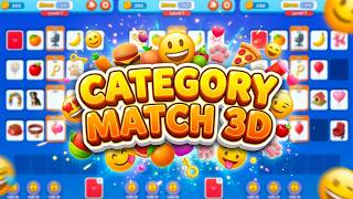 Category Match 3D: Emoji Sort Mobile Game | Gameplay Android