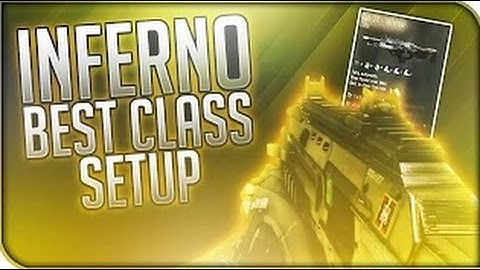 COD AW - "BAL-27 INFERNO" BEST ELITE CLASS SETUPS - Bal 27 Inferno Setup! (COD AW Elite Guns) #CPRC