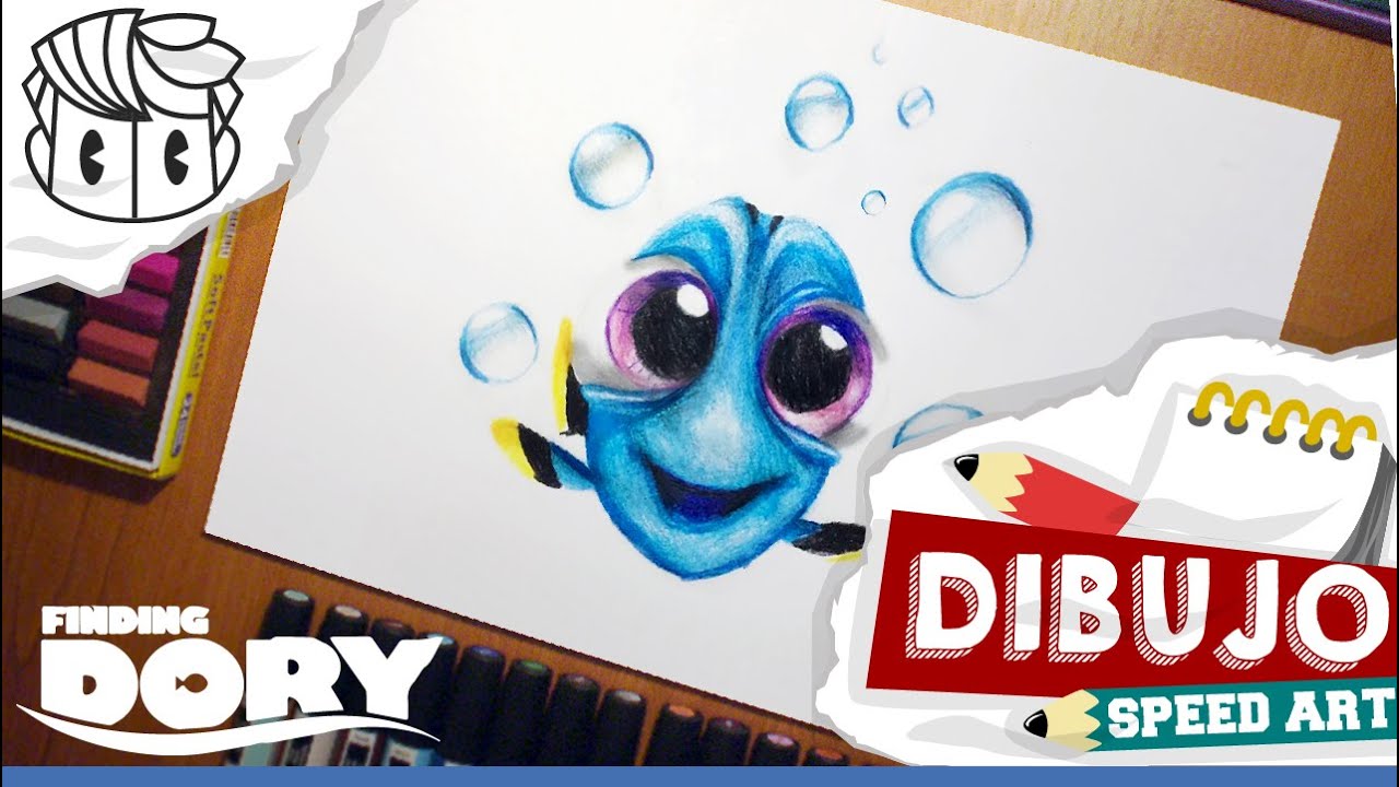 Como Dibujar A Dory Bebe Paso A Paso By Chrisfer Art
