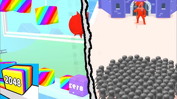 Max Levels - Happy Cubes 2048 Vs Count Master|  All levels | Android ios