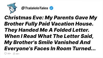 They Stole My Inheritance To Buy My Brother A House. I Opened The Letter At Dinner - Reddit Stories