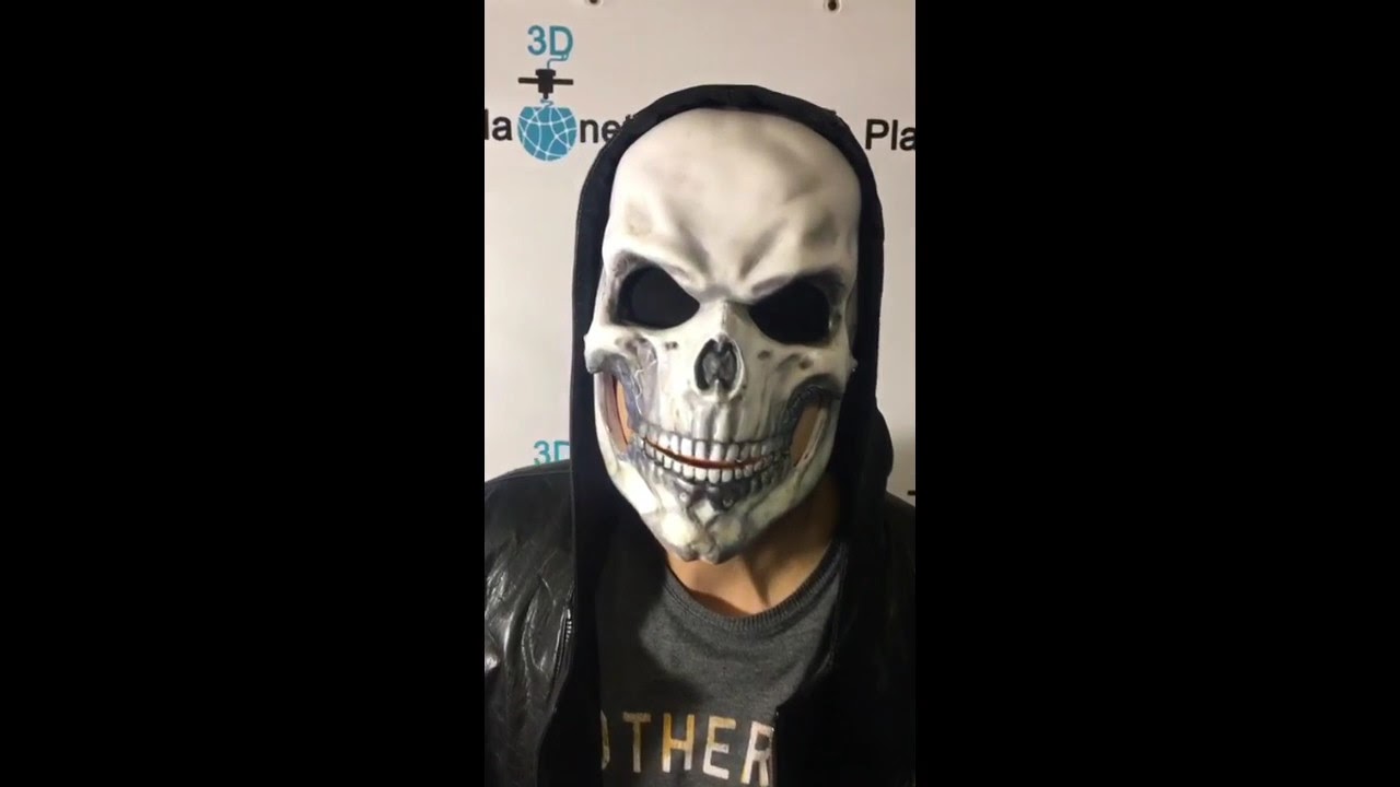 Articulated Skull Mask