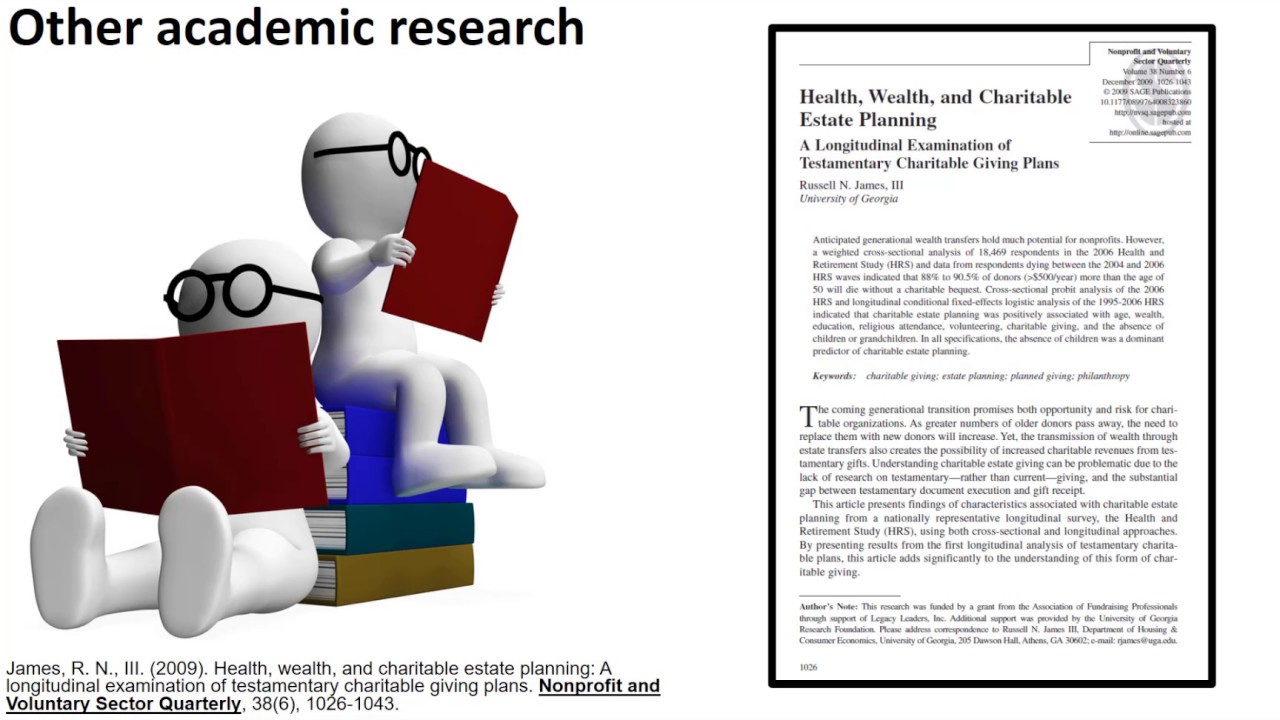 Charitable Estate Statistics Lectures 5: Regressions and t-tests