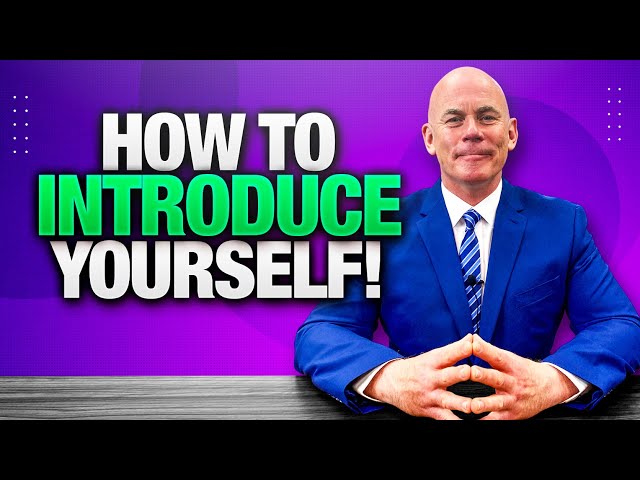 How To Introduce Yourself In An Interview! (The BEST ANSWER!) class=