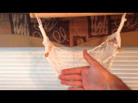 Banana Hammock install; travel trailer life