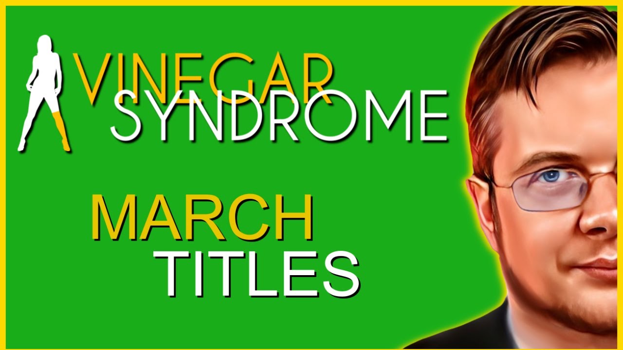 Vinegar Syndrome's March Releases LIVE YouTube