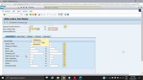 2021 SCM600 Exercise 8 Collective Processing in Sales and Distribution Task1