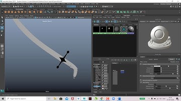 Rendering a Sword with Arnold in Maya 2019