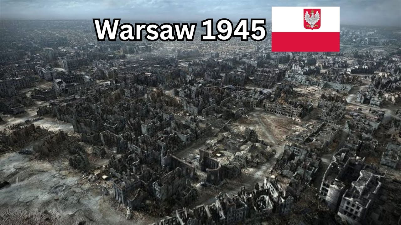 Total Destruction of Warsaw 1945 (Poland)